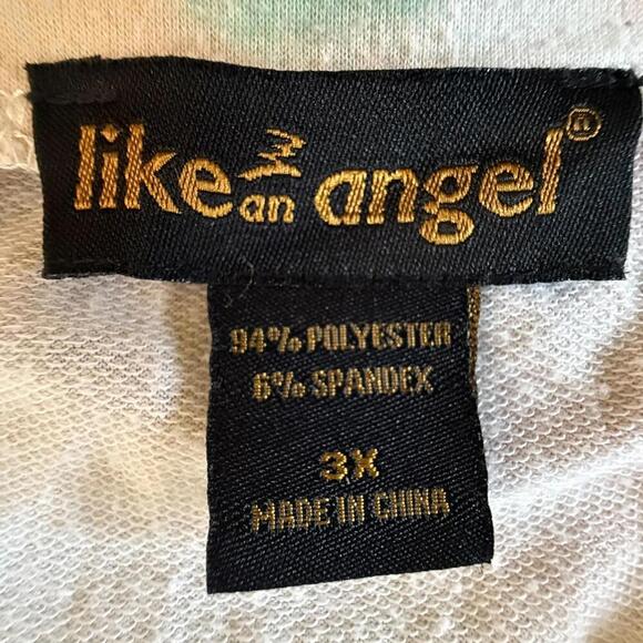 Minnie Mouse Like an Angel Tie-Dye Pullover Sweatshirt - 3X - Picture 3 of 4